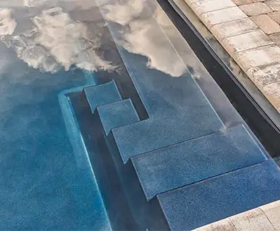 Ebony Blue pool colour from Leisure Pools